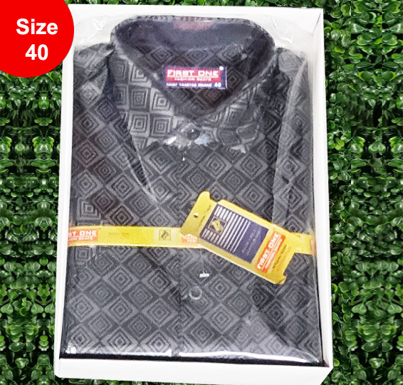 Men's Awesome Black Checked Jacket