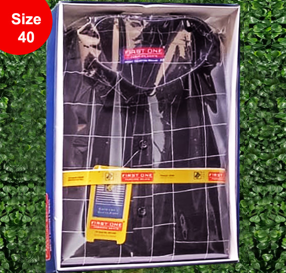 Men's Awesome Black Checked Jacket