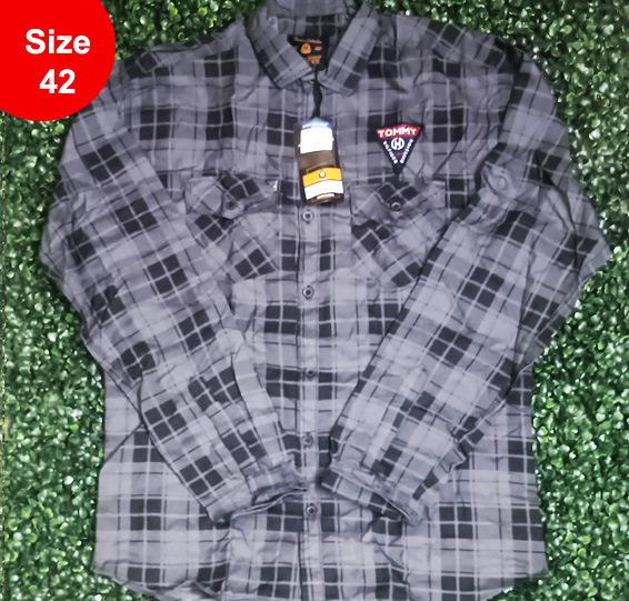 Men's Awesome Black Checked Jacket