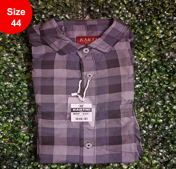 Men's Awesome Black Checked Jacket