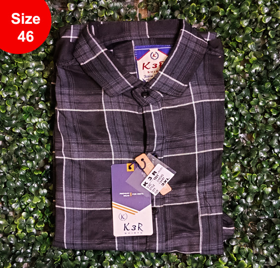 Men's Awesome Black Checked Jacket